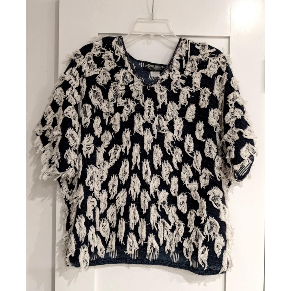 David Brett fringe top